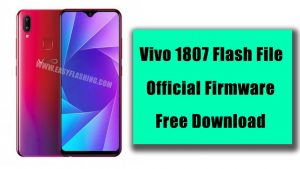 Vivo 1807 Flash File