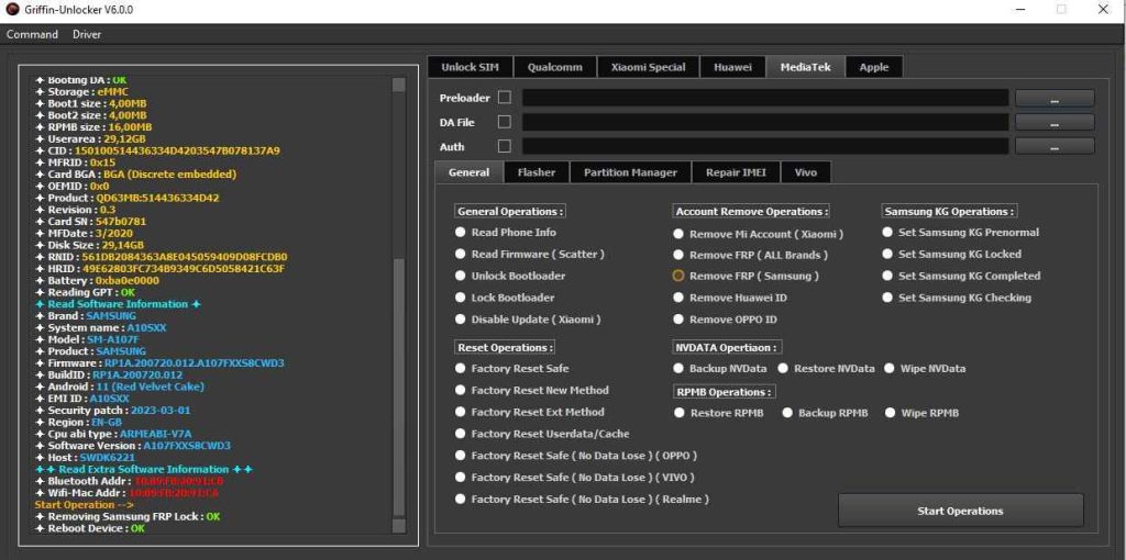 Samsung FRP Tool Android 13