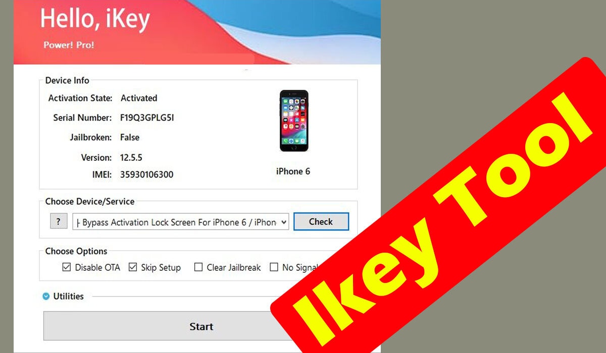 iKey Tools Bypass iCloud Lock iKey Prime 2.1 iCloud Removal Tool