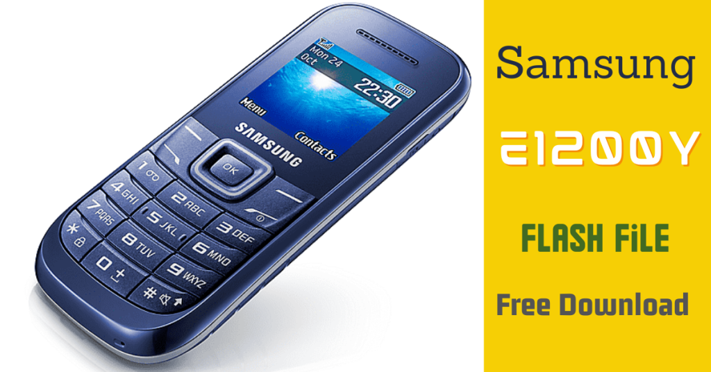 Samsung E1200y Flash File 