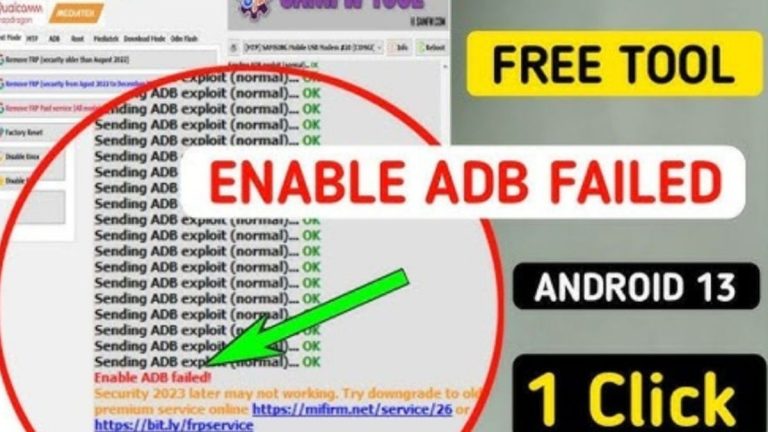 Enable ADB Failed