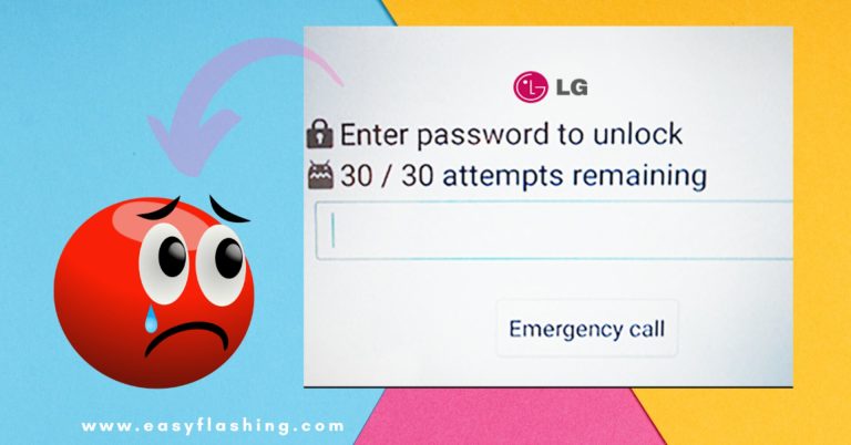 enter password to unlock 30/30 attempts remaining