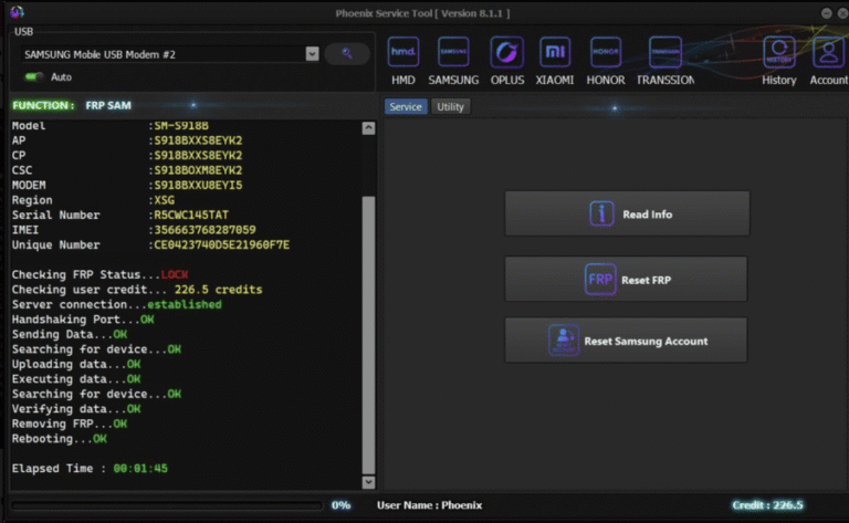 Phoenix Service Tool Latest Version