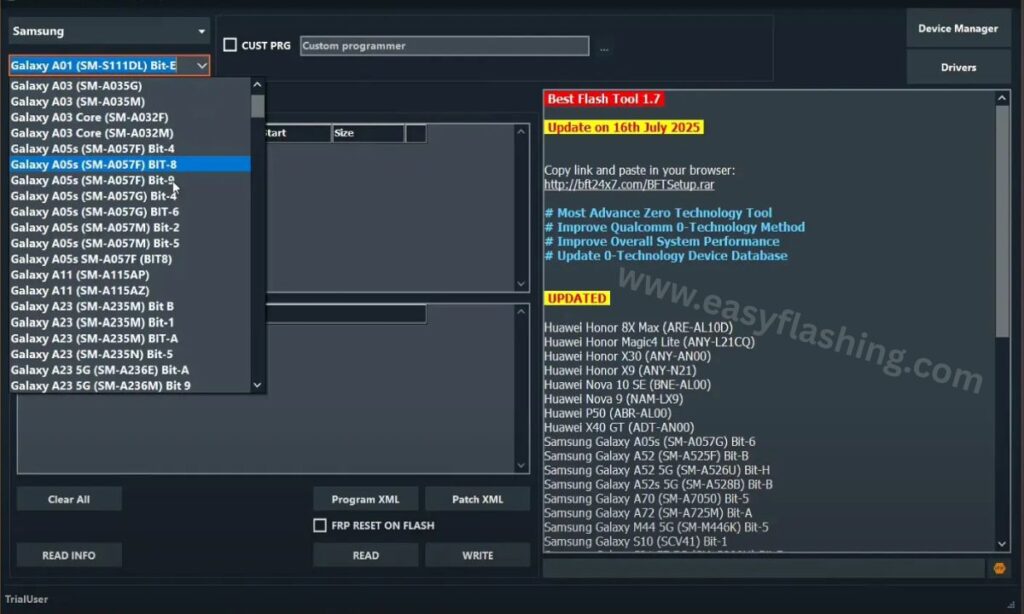 BFT-Tool-Latest-Version-Supported-CPU