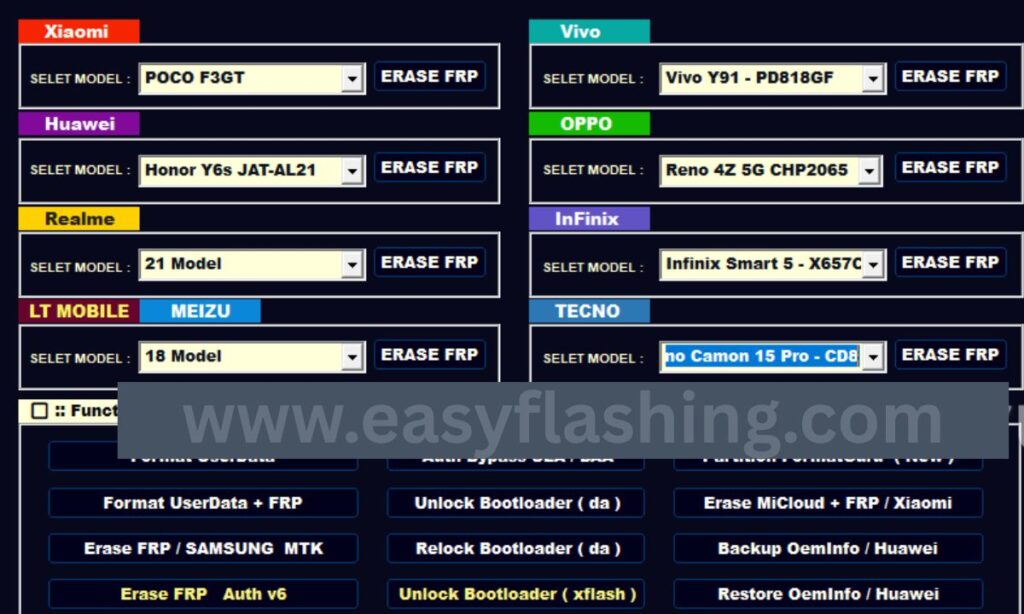 Core Features of MTK INJECTOR TOOL v4.0