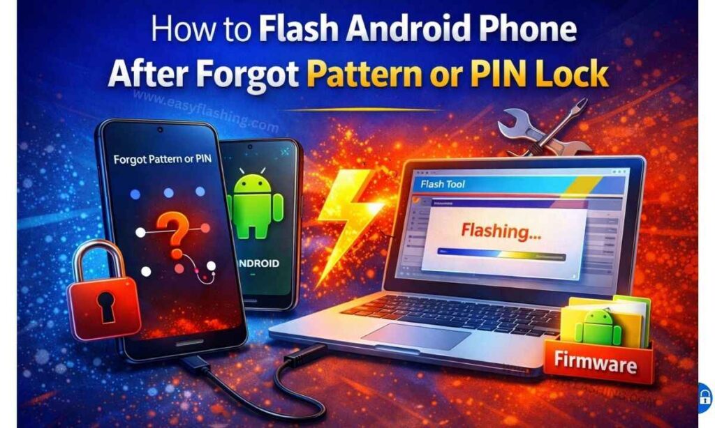 How to Flash Android Phone After Forgot Pattern