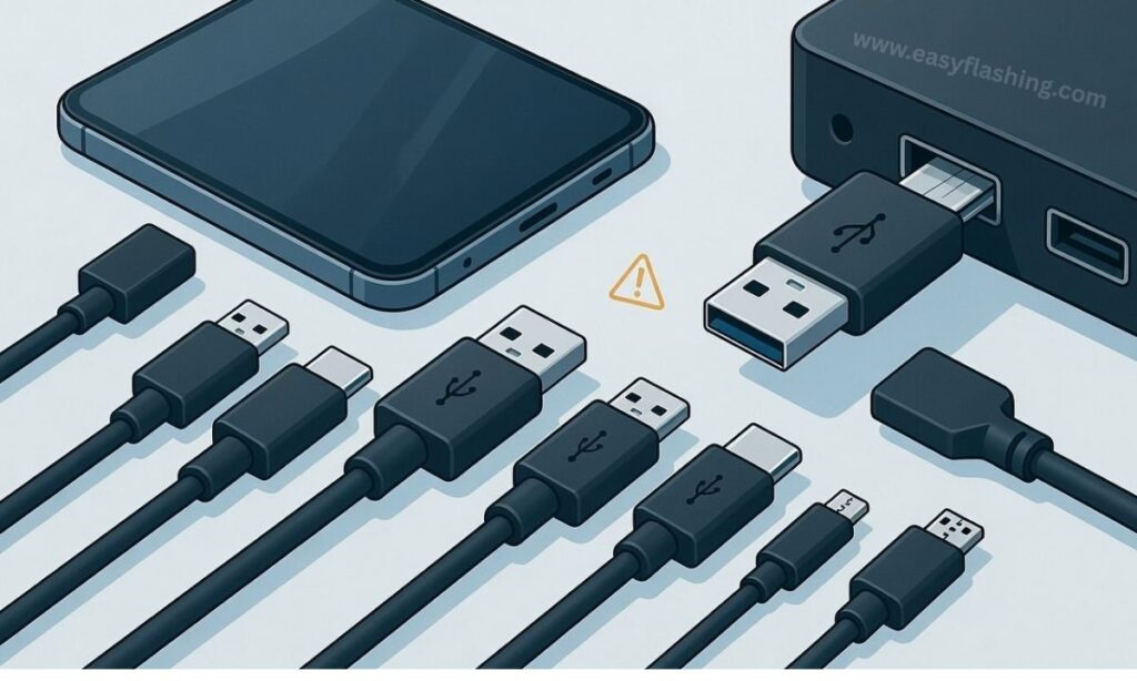 Fix “Device Not Recognized” Error While Flashing Android Install or Reinstall USB Drivers Properly