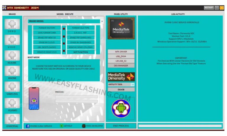 MTK Dimensity Software