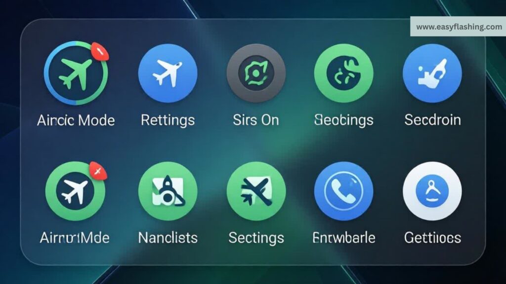 How To Fix Android Stuck on Emergency Calls Only Turn Airplane Mode ON and OFF