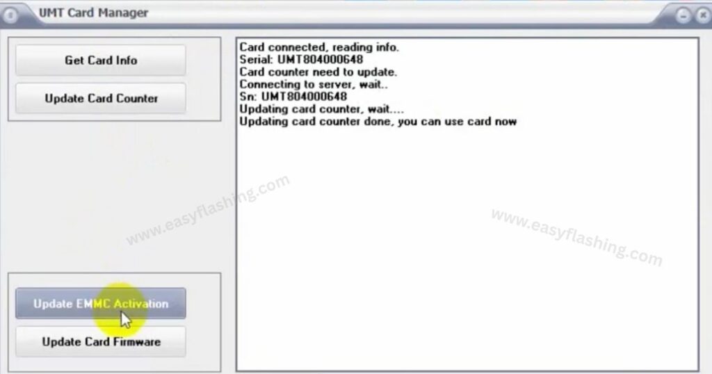 UMT Card Manager