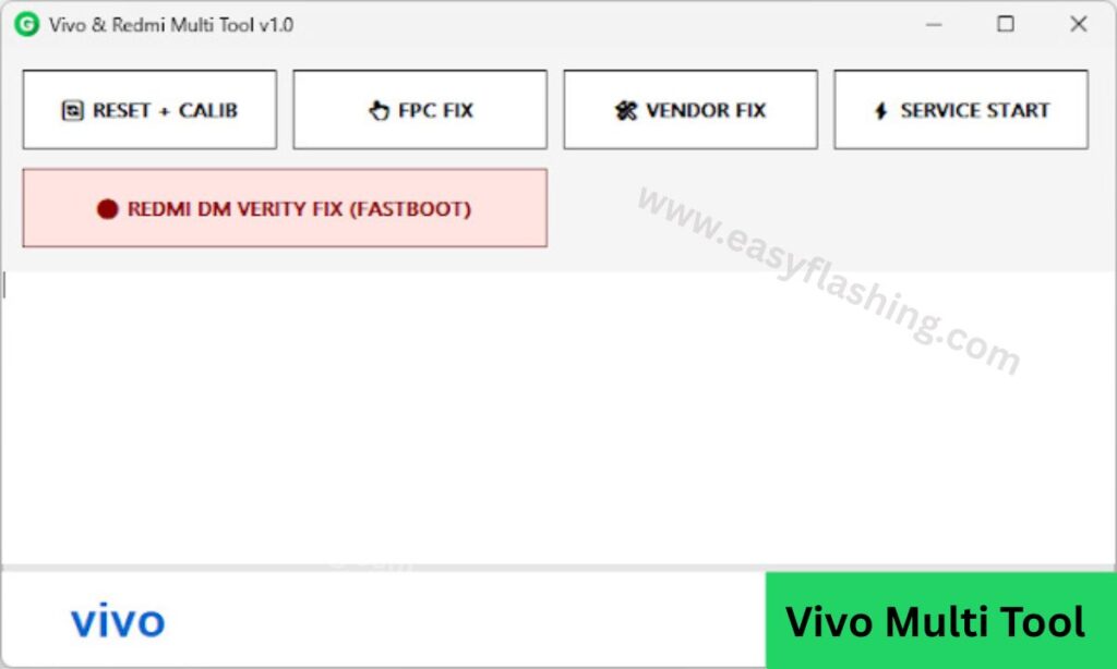 Vivo Fingerprint & Redmi Errors Fix – Vivo Multi Tool V1.0 Vivo Multi Tool