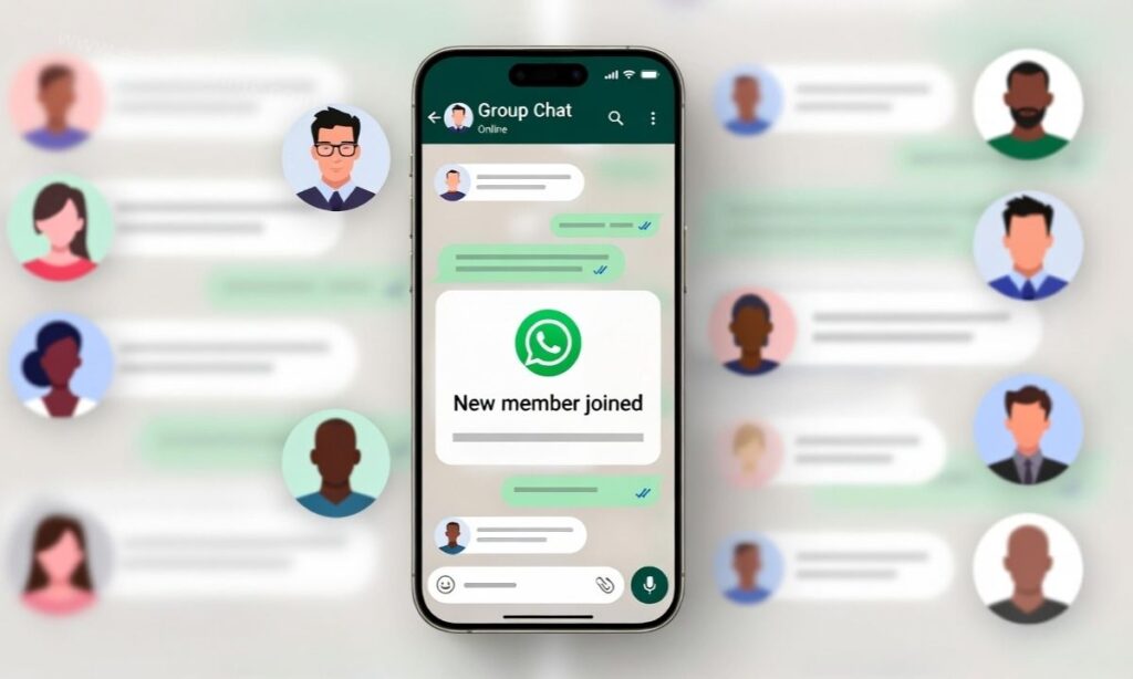 WhatsApp Group Chat History New Member