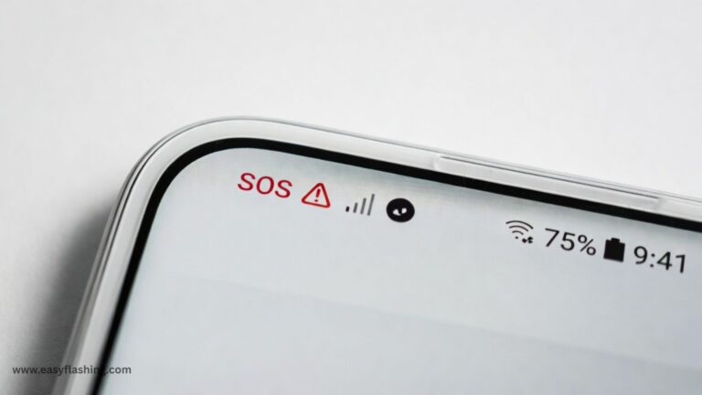 Why is my phone stuck in SOS mode