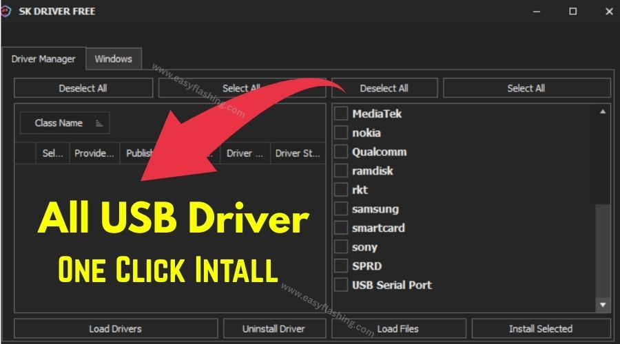 SK Driver Tool — One Click USB Driver Installer