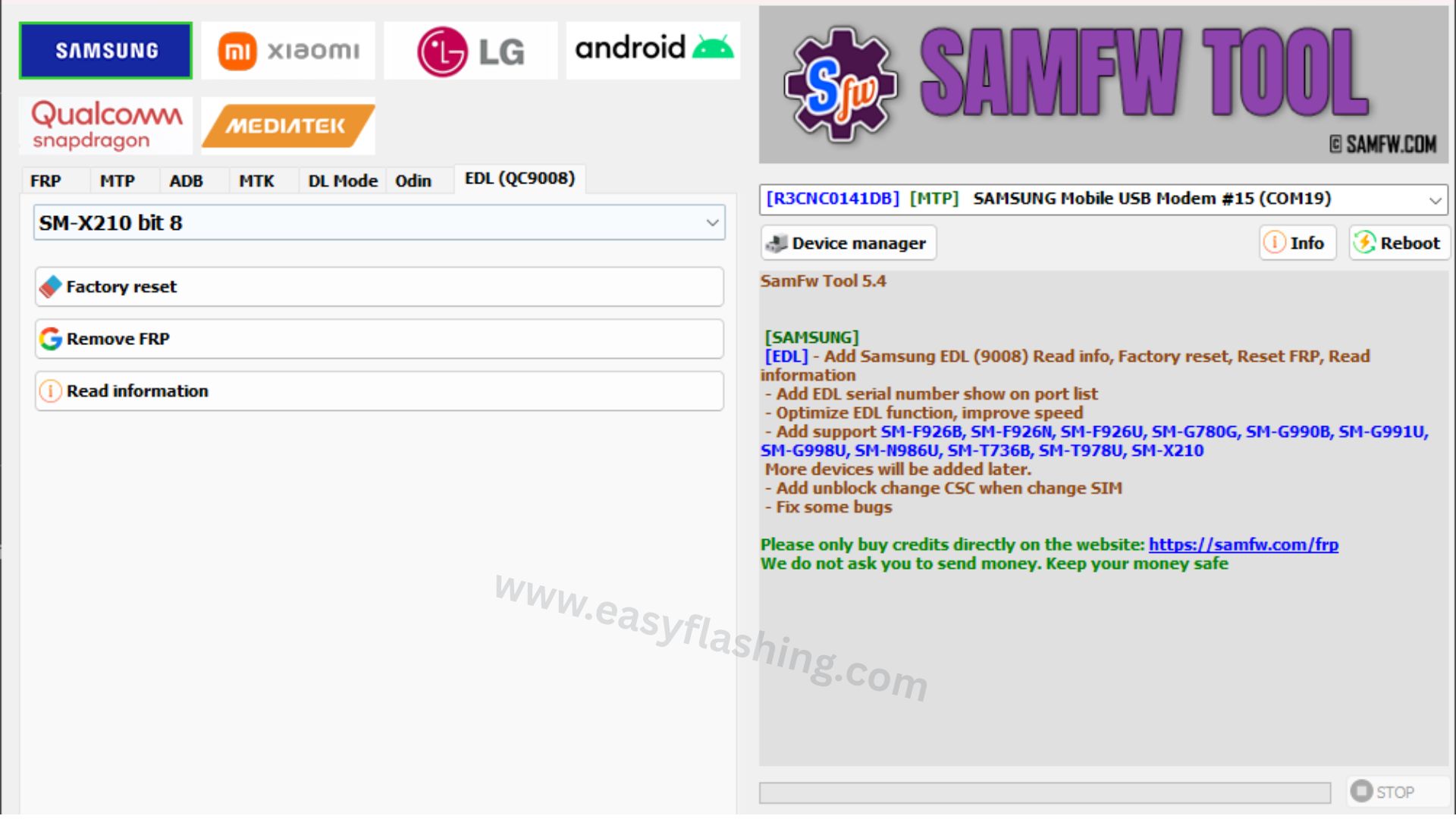 SamFw Tool 5.4 SamFw Tool 5.4