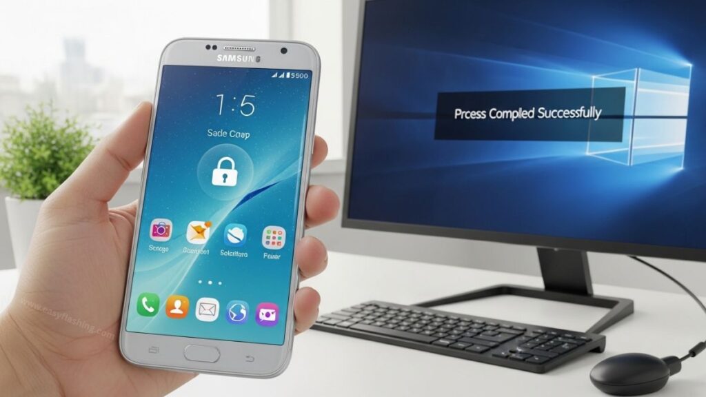 Samsung phone successfully unlocked