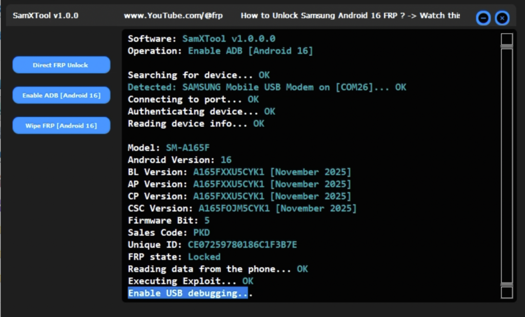 Key Features of SamXTool Latest Version