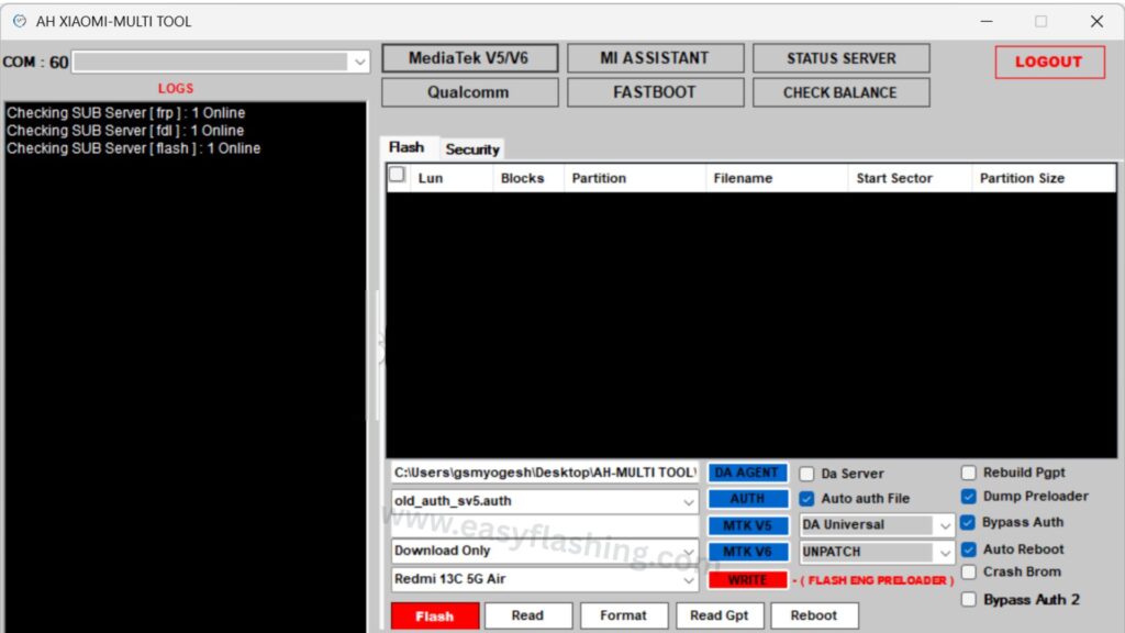 Top Features of AH-Xiaomi Tool