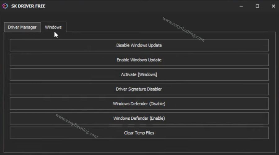 Top Features of SK Driver Tool V1