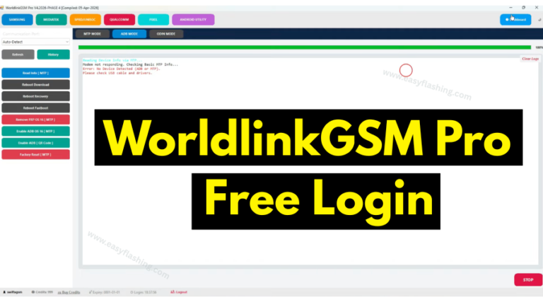 WorldlinkGSM Pro Tool Free Login